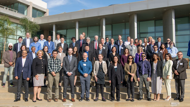 At GIA’s annual research conference (shown here in November 2023) that brings together, either in person or virtually, our global research staff along with outside research consultants and those on our Board of Governors.