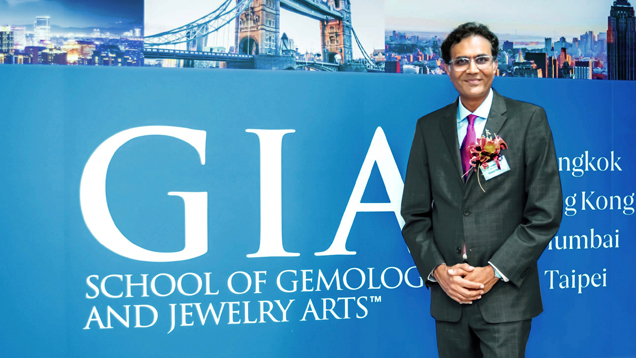 GIA美国宝石研究院总裁暨执行长Pritesh Patel 于 2026 年 3 月 29 日出席 GIA 台湾分校乔迁的开幕典礼。