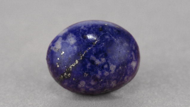 Lapis Lazuli. Lapis lazuli is an aggregate of several minerals. Lazurite grains provide its characteristic blue color, while golden flakes of pyrite can add attractive contrast.