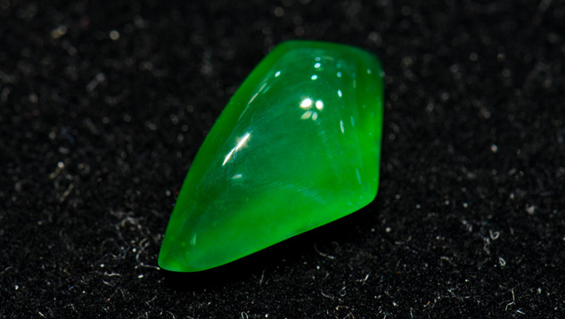 Imperial Jade. Jadeite comes in a wide range of colors. The most valuable is an intense green called Imperial. - Courtesy Mason-Kay Fine Jade Jewelry
