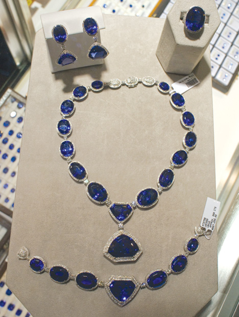 Suite of Tanzanite Jewelry