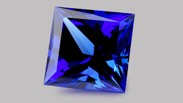 Eye-clean Faceted Tanzanite