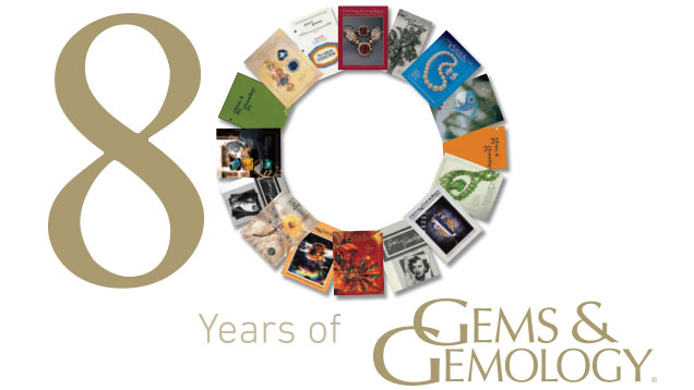 《宝石与宝石学》(Gems & Gemology) 创刊 80 周年 Hero 《宝石与宝石学》(Gems & Gemology) 创刊 80 周年 Hero