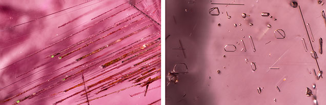 F15-Sun-Figure-10-Comp_194306-636x205.jpg. Hollow growth tubes, negative crystals, and voids in “color-change” pyrope garnet