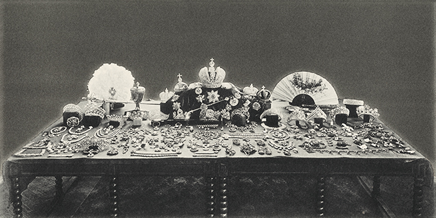 Russian crown jewels assembled in 1925
