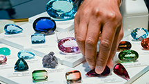 Gem inventory at Tucson