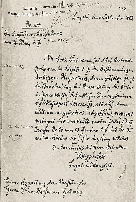 1913 Report from Bogotá to the German Ministry of Foreign Affairs 1913 Report from Bogotá to the German Ministry of Foreign Affairs