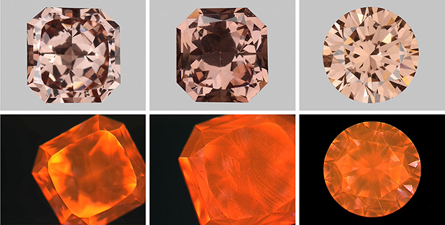 SU15-LN-Figure-16-Comp_185183-636x322.jpg. LPHT-annealed CVD synthetics with their DiamondView images