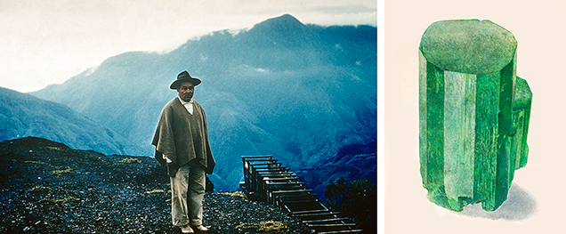 Justo Daza, discoverer of the 632 ct Patricia emerald Justo Daza, discoverer of the 632 ct Patricia emerald