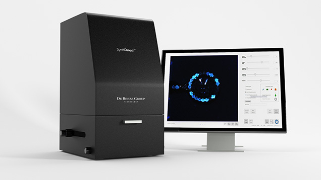 De Beers SYNTHdetect instrument De Beers SYNTHdetect instrument