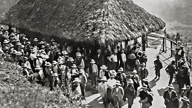 Late 1920s or early 1930s at Chivor Late 1920s or early 1930s at Chivor