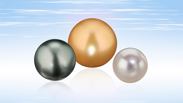 Tahitian, South Sea, and akoya pearls Tahitian, South Sea, and akoya pearls