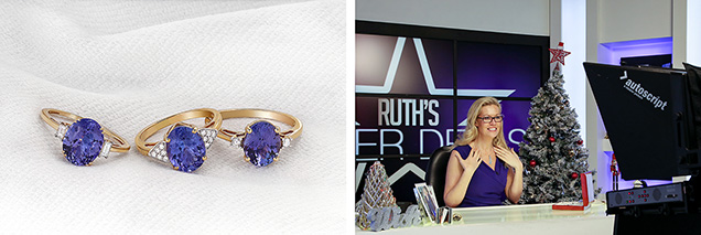 Tanzanite jewelry sold on Gemporia
