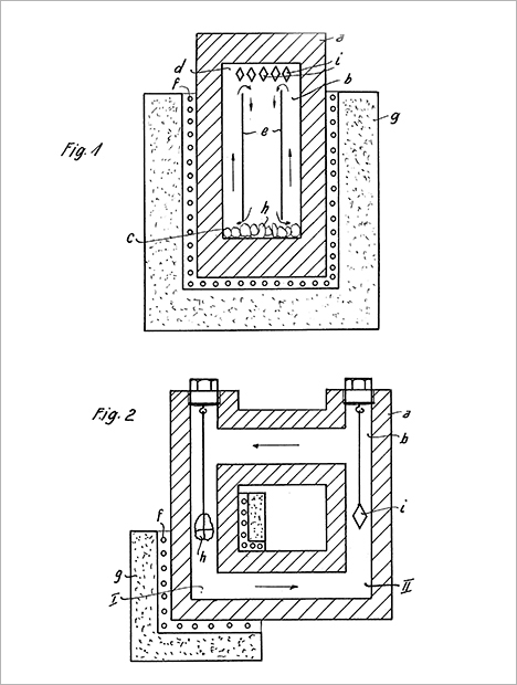Nacken’s vertical, horizontal temperature gradients for single-crystal growth Nacken’s vertical, horizontal temperature gradients for single-crystal growth