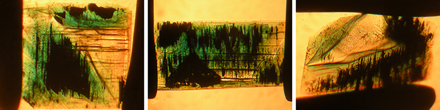Type 1 Nacken synthetic emeralds Type 1 Nacken synthetic emeralds