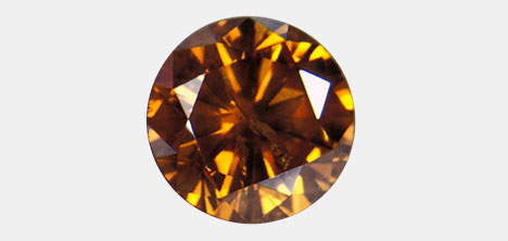 Transparent round brilliant weighing 0.50 ct. Transparent round brilliant weighing 0.50 ct.
