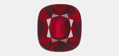 Transparent cushion mixed cut weighing 3.00 ct. Transparent cushion mixed cut weighing 3.00 ct.