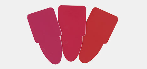 Red color confirmed with Munsell chips. Red color confirmed with Munsell chips.