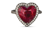 Heart Jewelry and Gems for a Valentine