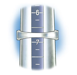 Perspective view of a platinum 4-prong solitaire with no diamonds set in the shank Perspective view of a platinum 4-prong solitaire with no diamonds set in the shank